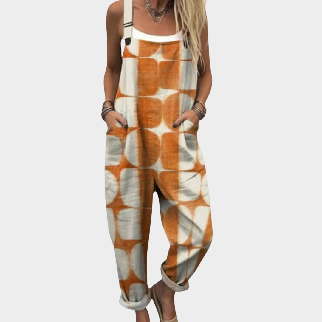 Éloïse™ | Pantalon Motif Géométrique