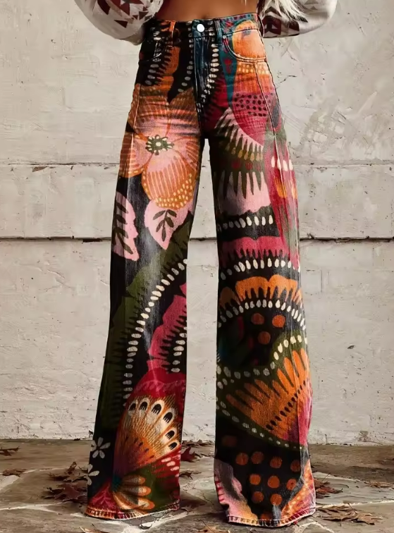 Valentine™ | Pantalon Vintage Bohème