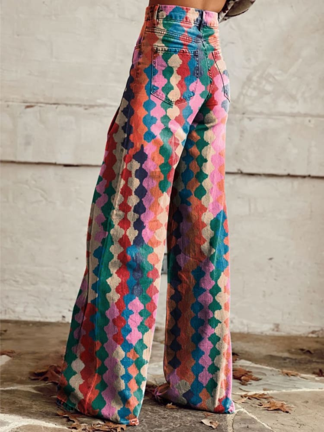 Pauline | Pantalon Élégant Bohème