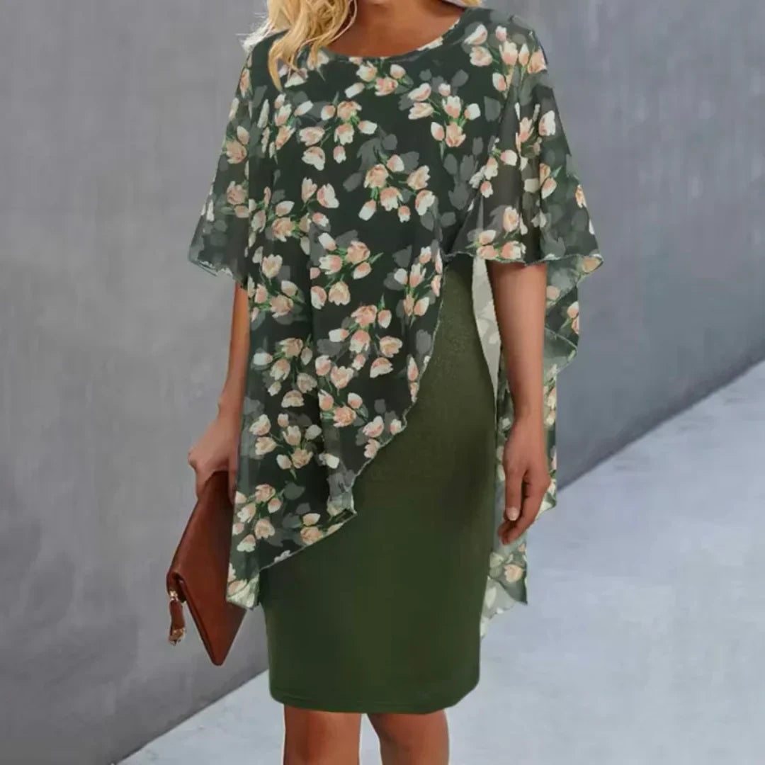 Floréna™ | Robe Superposée Florale