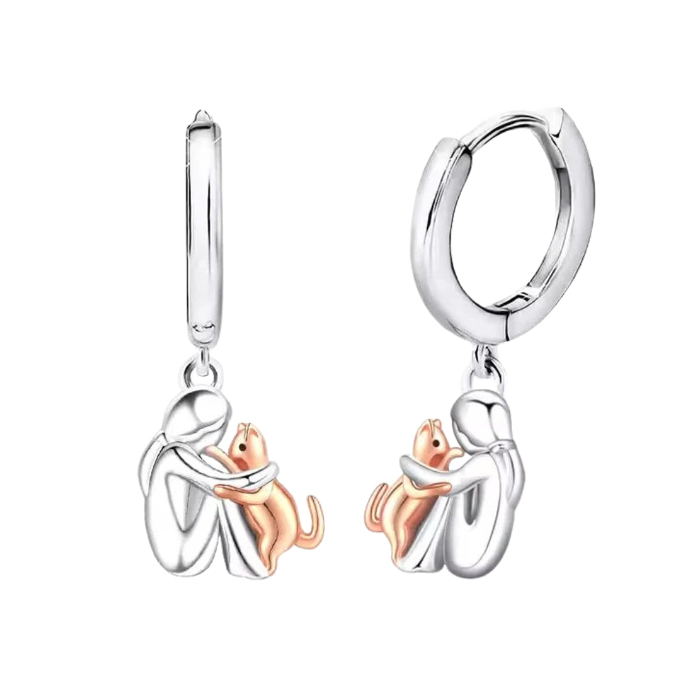 Élodie™ | Boucles Chat Bicolores