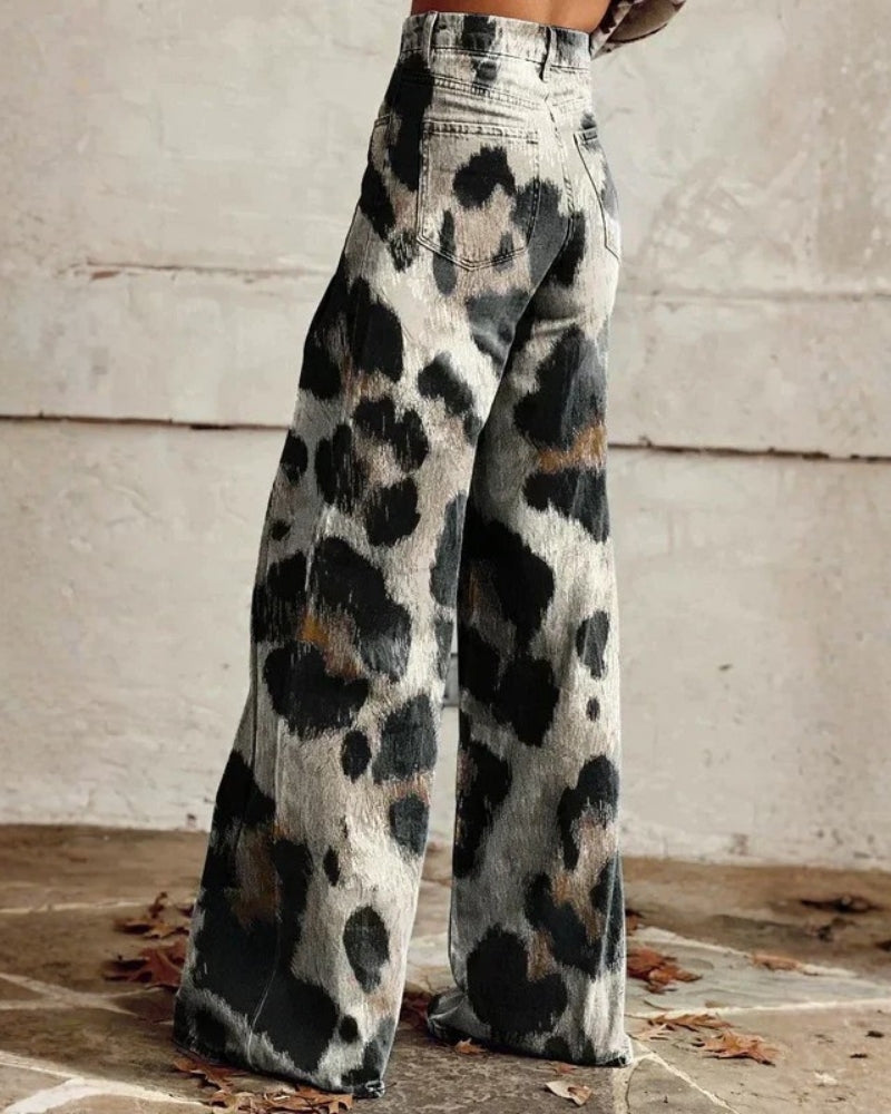 Clara | Pantalon Élégant Style Bohème