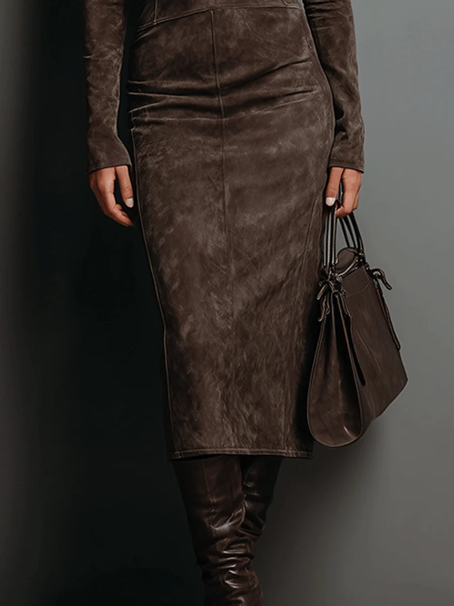 Aurore | Robe Maxi Élégante Vintage