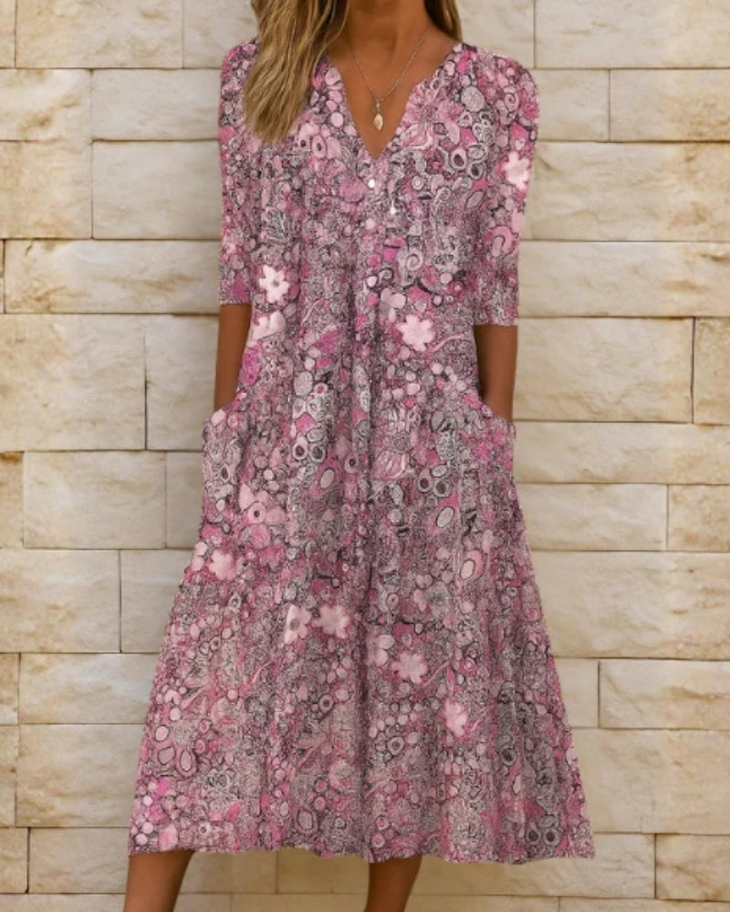 Olivia | Robe Élégante à Décolleté en V
