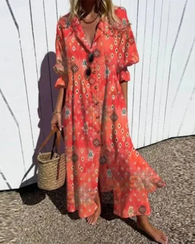 Jeanne | Robe Bohème de Plage