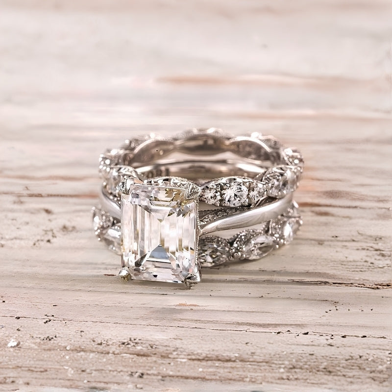 Hélène | Bague Vintage à Superposition Élégante