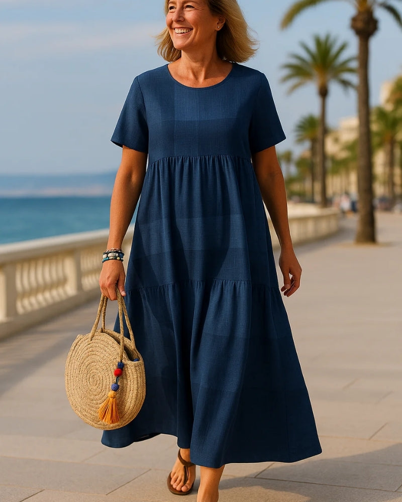 Inès | Robe Fluide Élégante