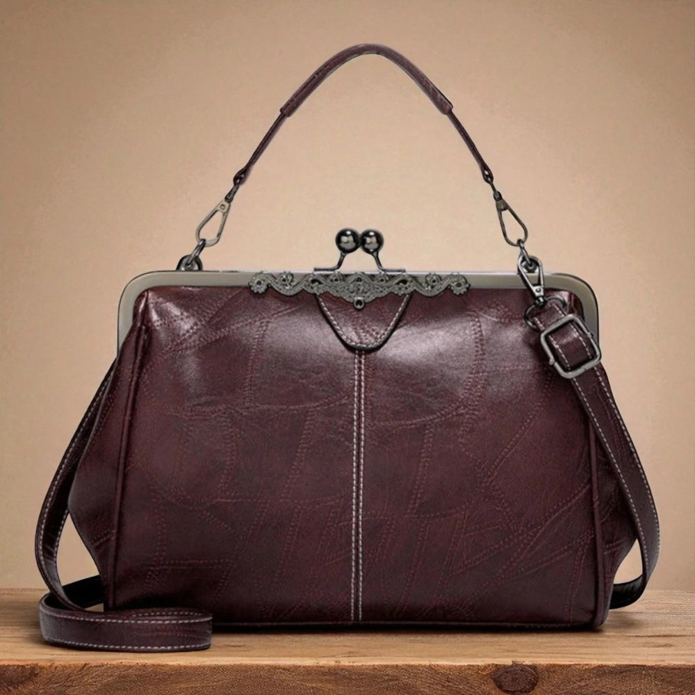 Lucienne™ | Sac en Cuir Fermoir