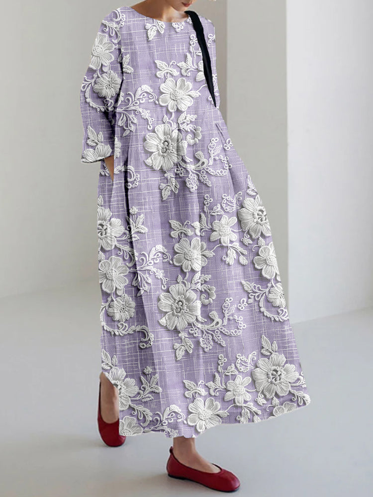 Delphine™ | Robe longue fluide