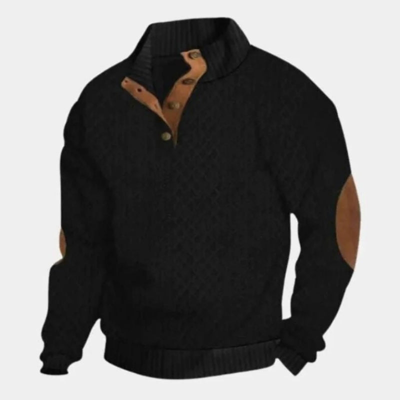 Hugo | Pull Classique à Col Montant