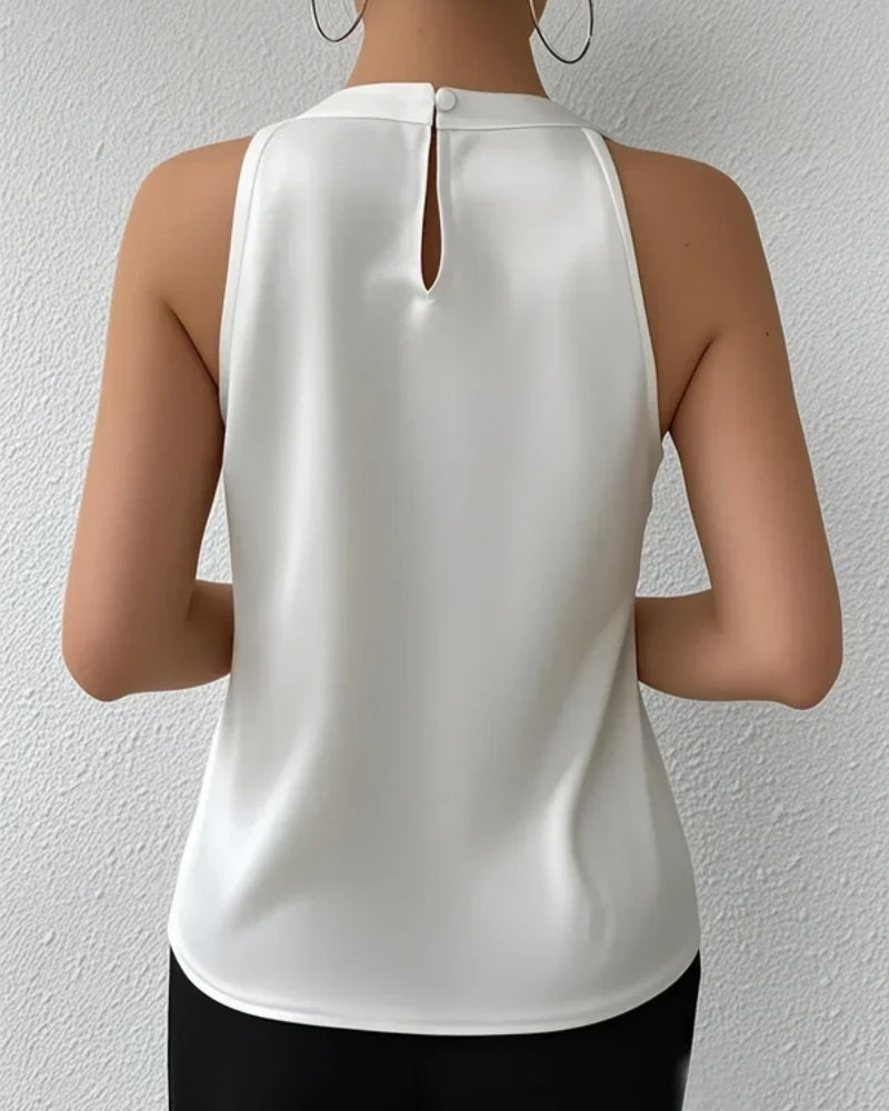 Anaïs | Blouse d’Été Élégante Sans Manches