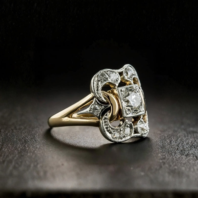 Lucie | Bague Élégante à Pierre Brillante