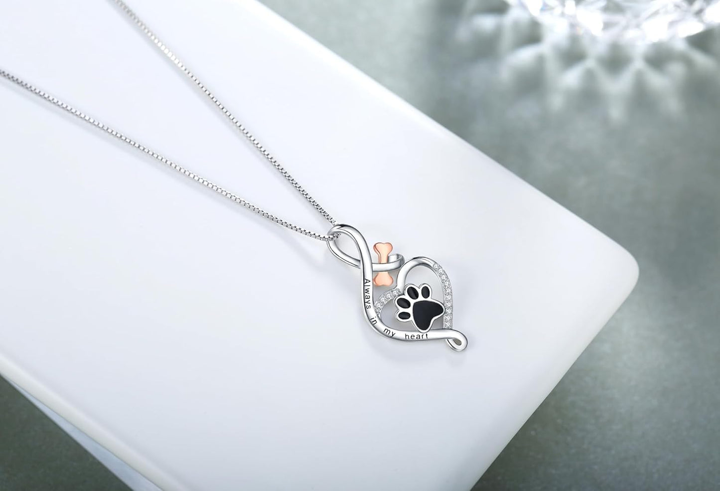 Éléna™ | Collier Infini Patte