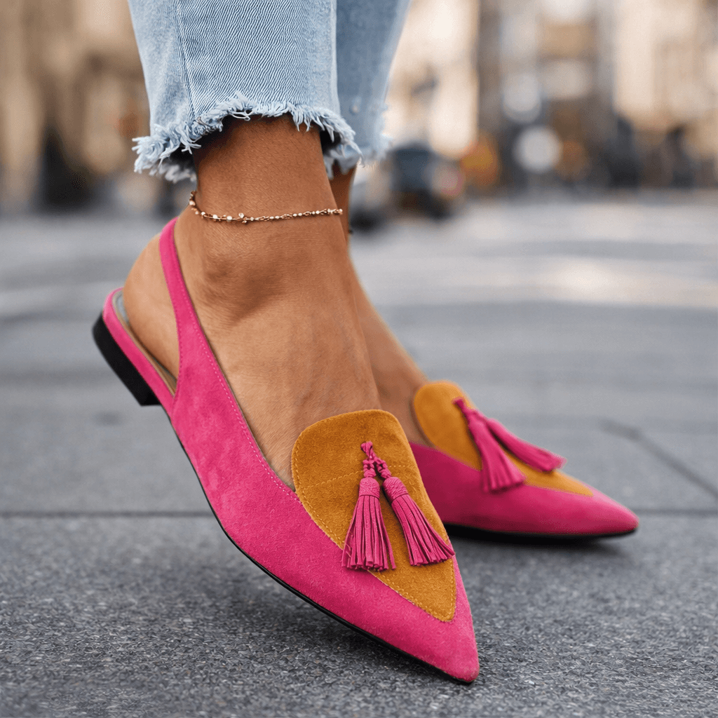 Aline | Slingbacks à Pampilles Élégantes