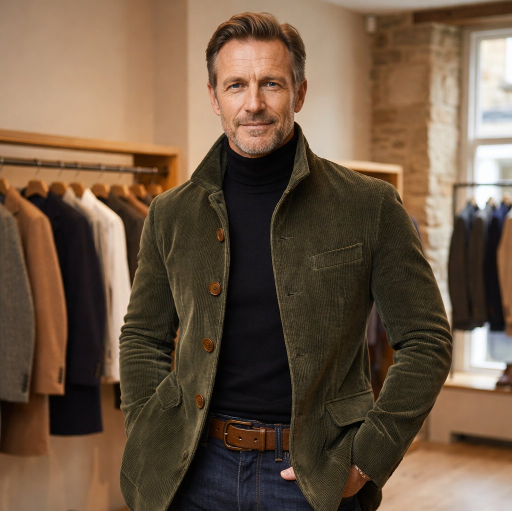 Alexandre | Manteau Vintage Raffiné