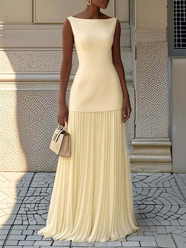 Juliette | Robe Maxi Plissée