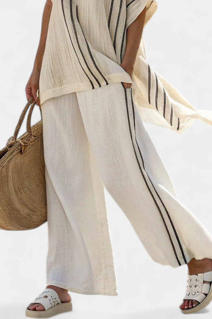 Cléophée™ | Ensemble Haut Pantalon Léger Sur Soi