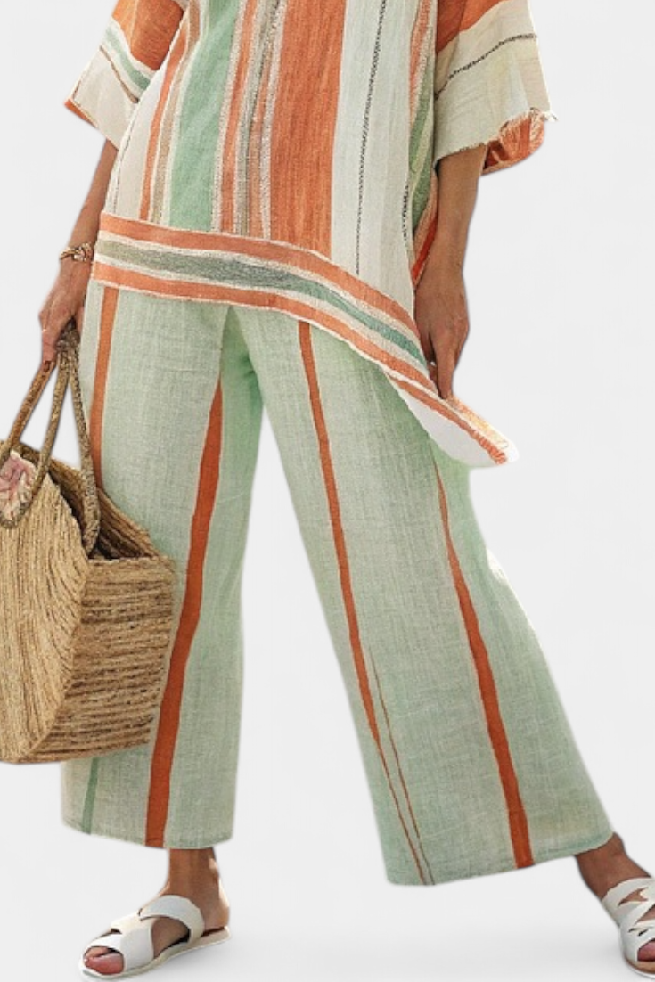 Inès™ | Ensemble Haut Pantalon Aisance Naturelle