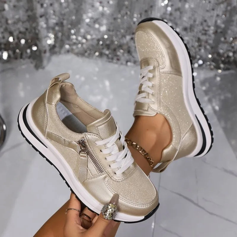 Valérie | Baskets Orthopédiques à Fermeture Éclair