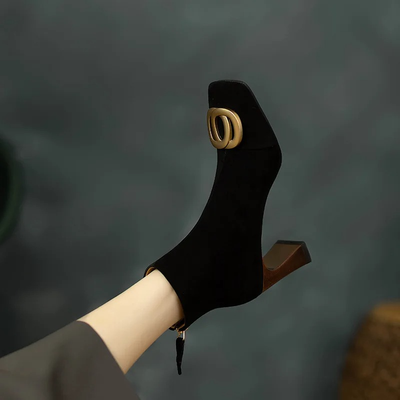 Lucie | Bottes Élégantes Veloutées