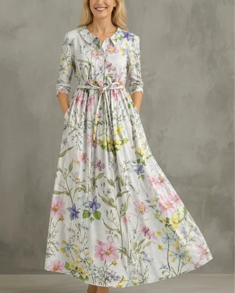 Sarah | Robe Élégante de Début de Saison