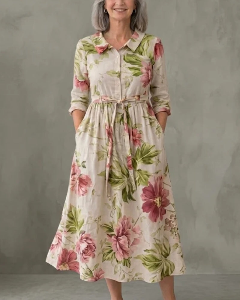 Camille | Robe Élégante de Mi-Saison