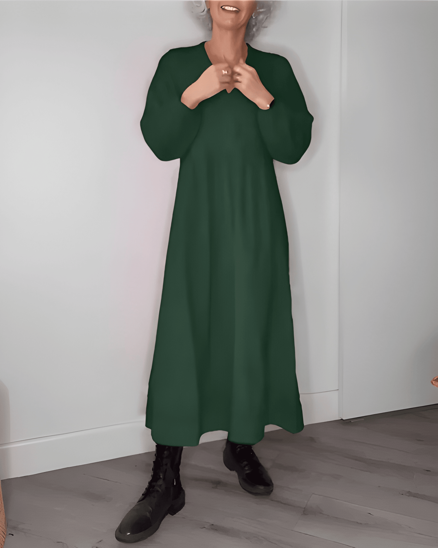 Ysoria™ | Robe Fluide Manches Longues