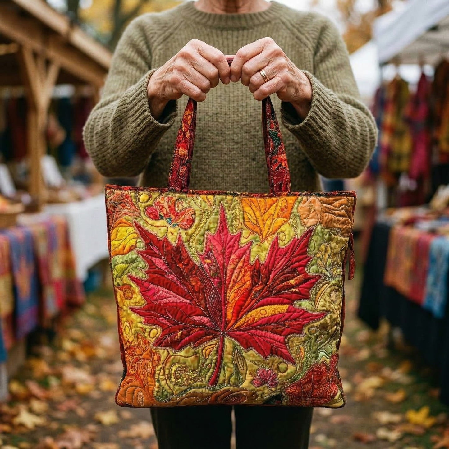Fynelora™ | Sac Fait Main Charme Automnal Intemporel