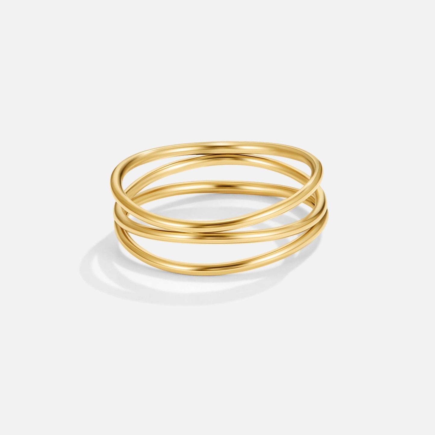 Aurélina™ | Bague Or Boucles