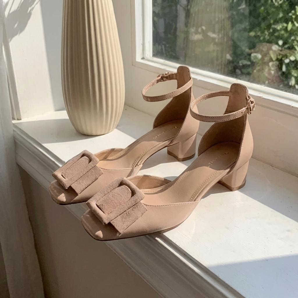Jeanne | Talons à Bride Élégants