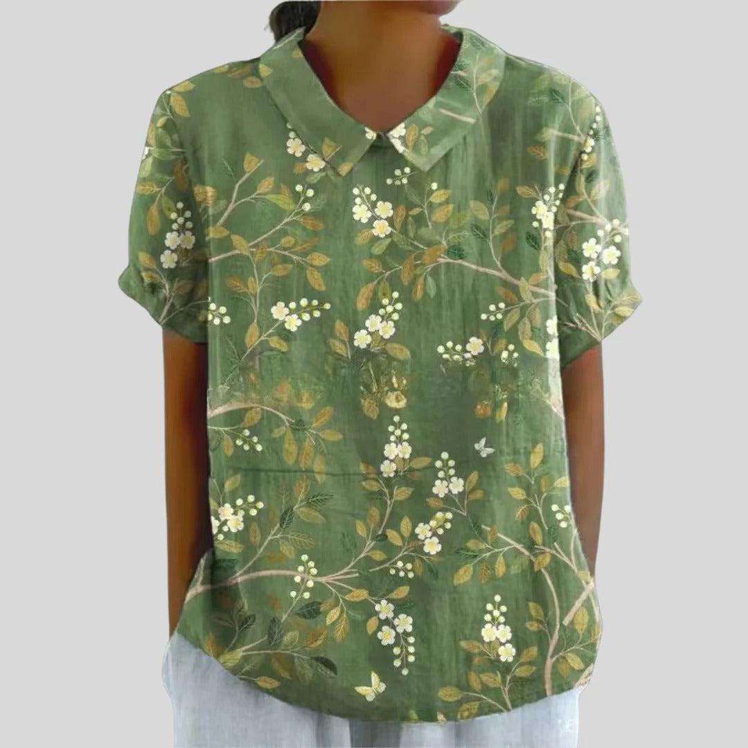 Théoline™ | Blouse Jardin Printemps