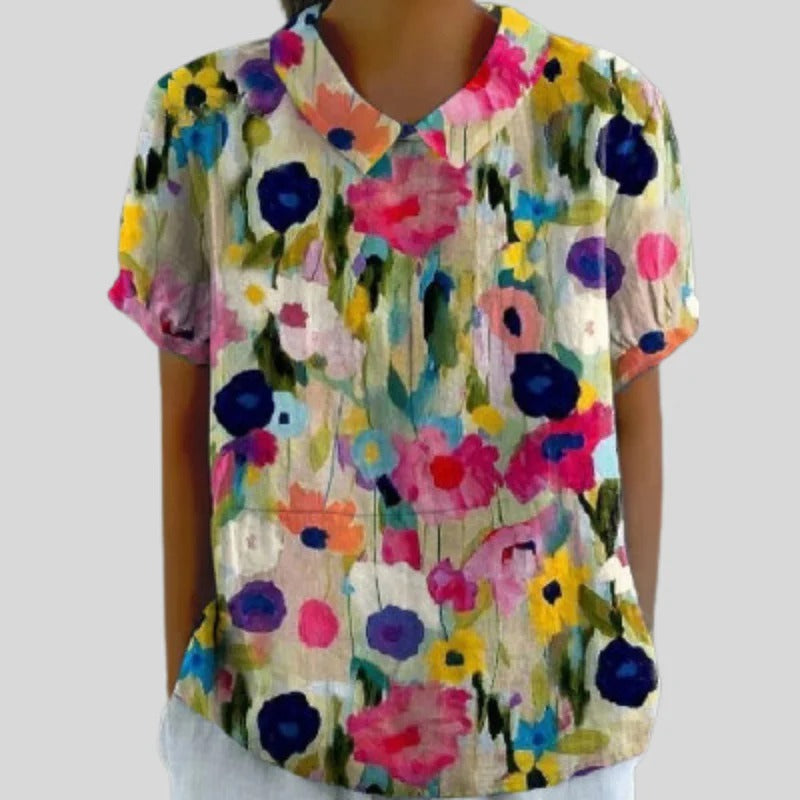 Lyséa™ | Blouse Fleurs Douces