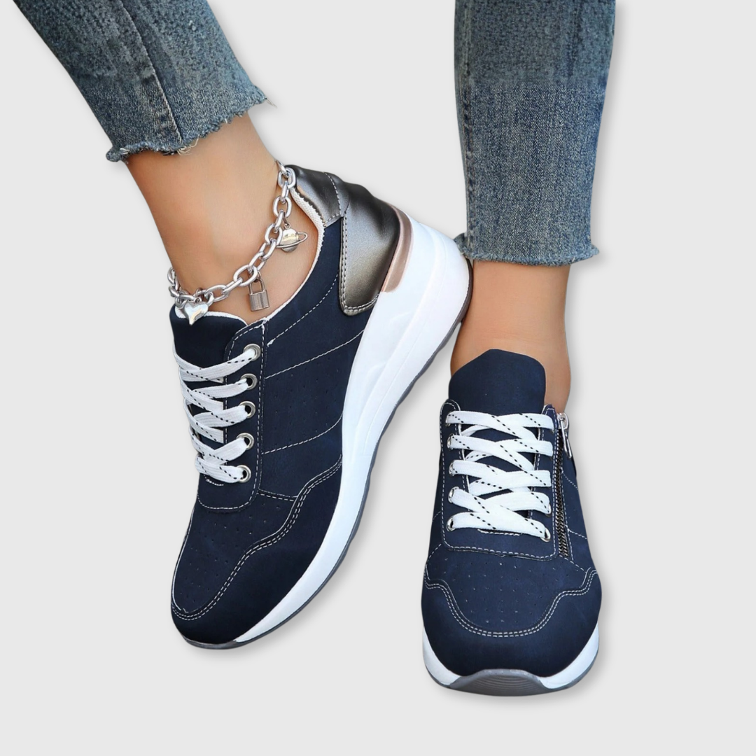 Lucille | Baskets Orthopédiques à Fermeture Éclair