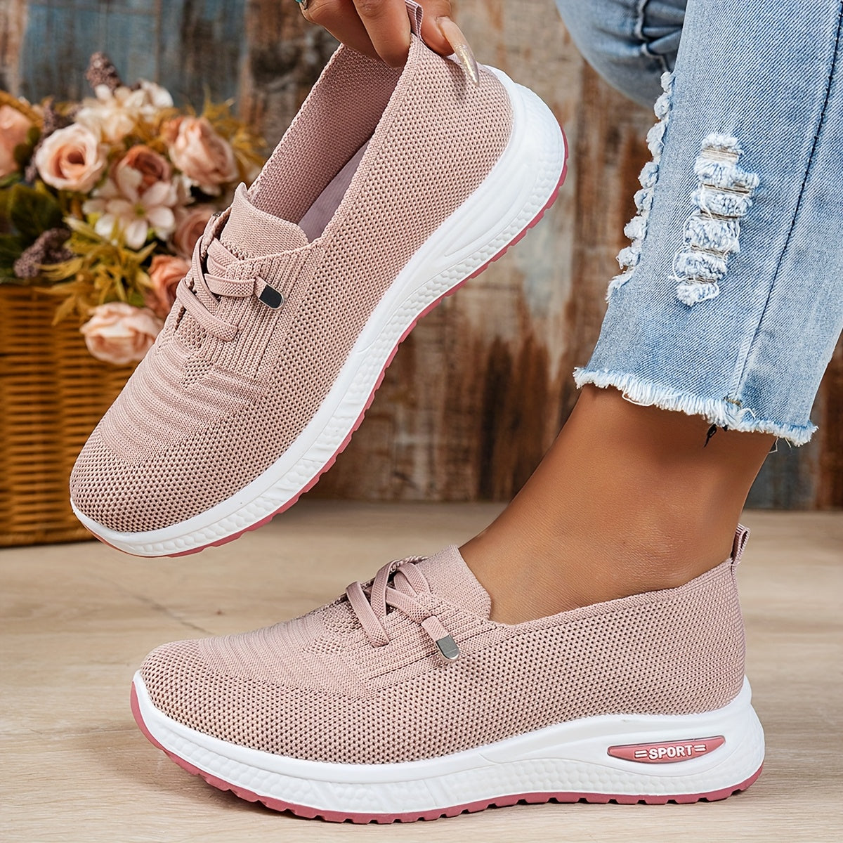 Salomé™ | Baskets Confort Maille Respirante