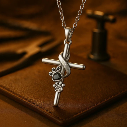 Sidonie™ | Collier Patte Croix