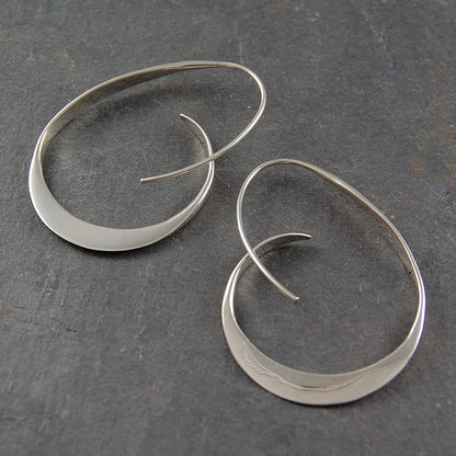 Sarah | Boucles d’Oreilles Spirale Élégantes