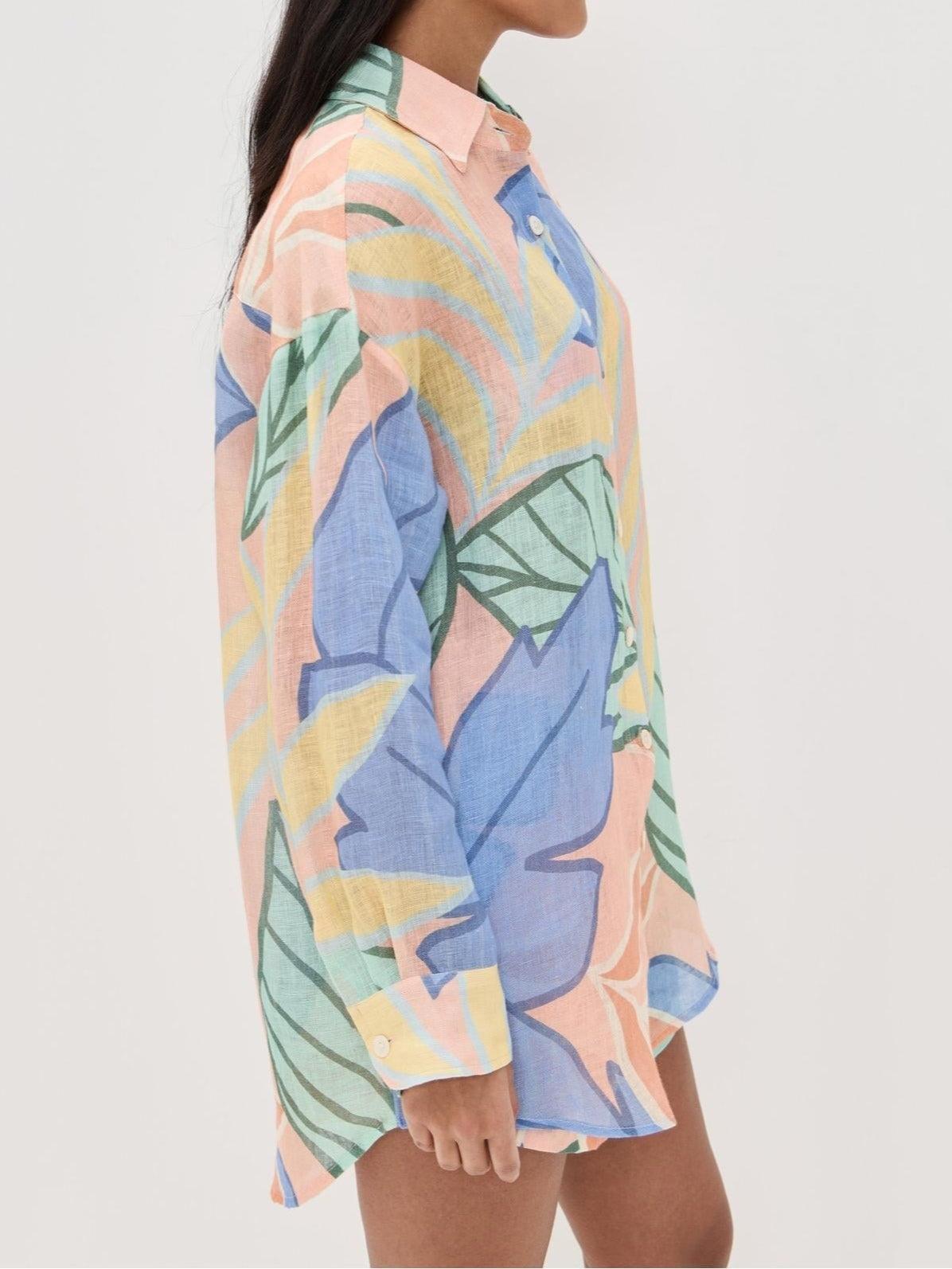 Joséphine | Robe Florale Élégante Imprimée
