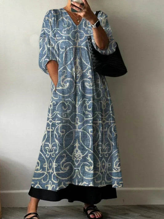 Adèle | Robe Florale Élégante Lia