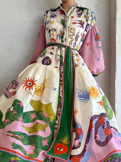 Laure | Robe Maxi Drapée avec Fente