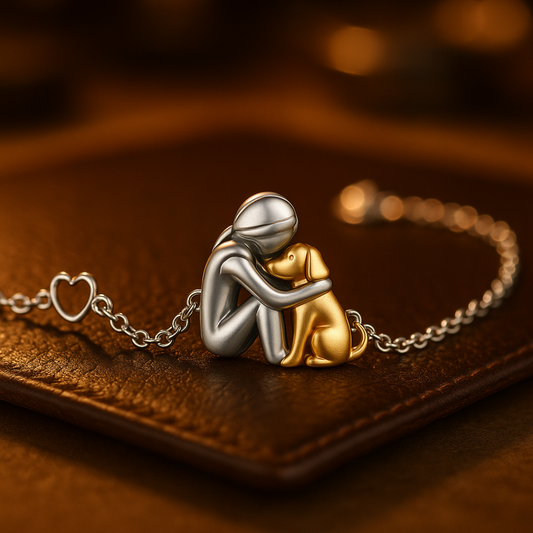 Marjolaine™ | Bracelet Étreinte Chien