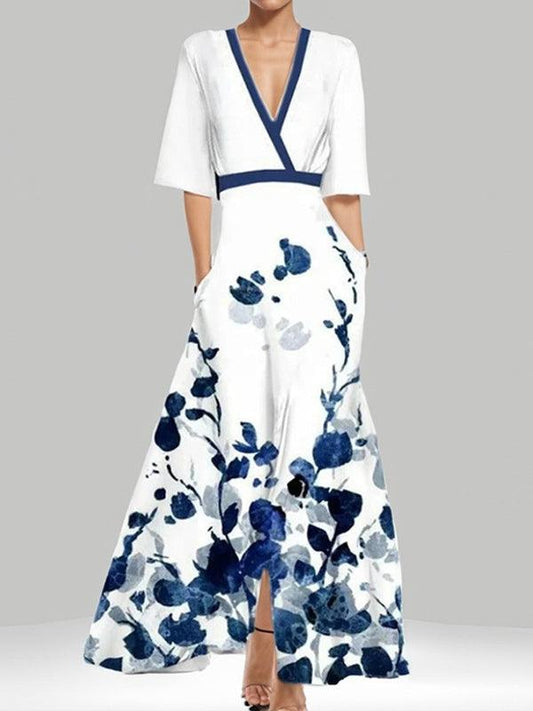 Pauline | Ensemble Maxi Élégant Style Bord de Mer