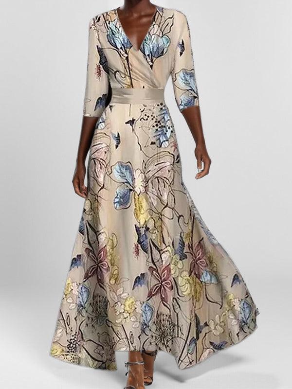 Pauline | Ensemble Maxi Élégant Style Bord de Mer