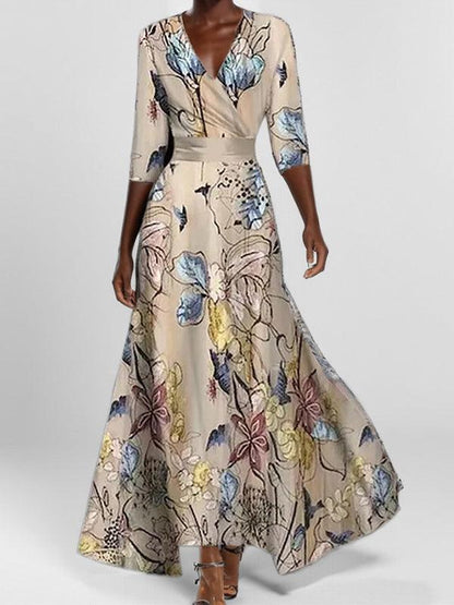 Pauline | Ensemble Maxi Élégant Style Bord de Mer