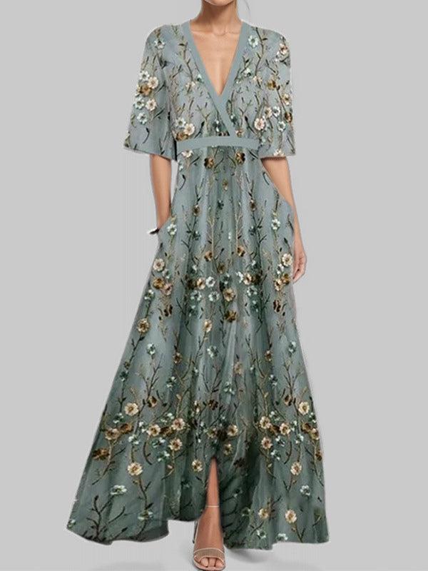 Pauline | Ensemble Maxi Élégant Style Bord de Mer