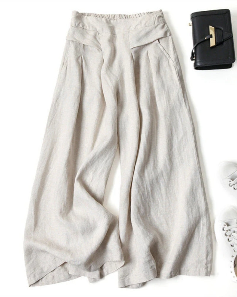Camille | Pantalon Élégant Fluide