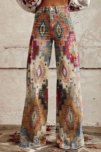 Isaline™ | Pantalon Bohème Ample