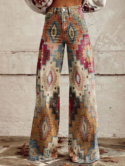 Inès | Pantalon Élégant Rétro