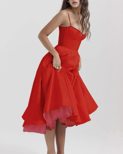 Camélia™ | Robe Taille Marquée