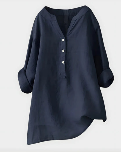 Audrey | Blouse Élégante à Col en V
