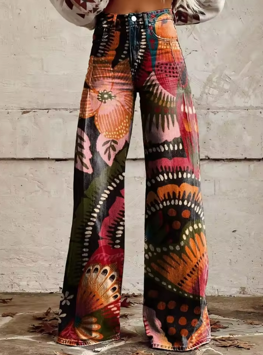 Valentine™ | Pantalon Vintage Bohème